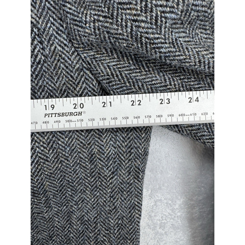 Orvis Harris Tweed Sport Coat Handwoven‎ Wool Blazer Jacket Vintage Men's 42R - Picture 3 of 11